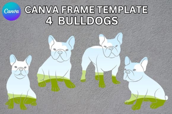 Bulldogs Canva Frame Template: A Guide to Canine Branding