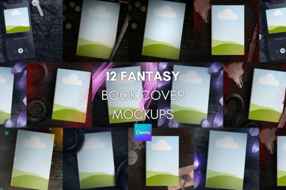 Elevate Your Fantasy Book Marketing with Canva Mockups