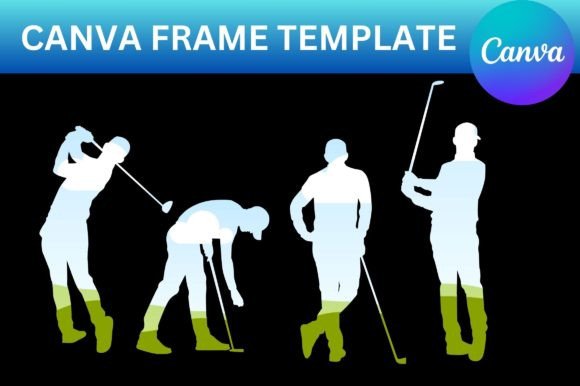 Golfer Canva Frame Template: Practical Design for Creators