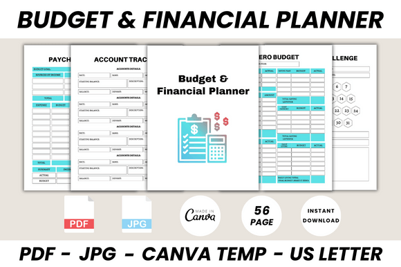 Master Your Money with The Ultimate Budget & Financial Planner