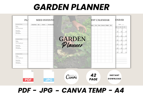 Plan Your Perfect Garden with This Canva Template