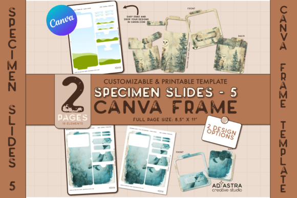 Unlocking Creative Freedom with the Specimen Slide Canva Template Set